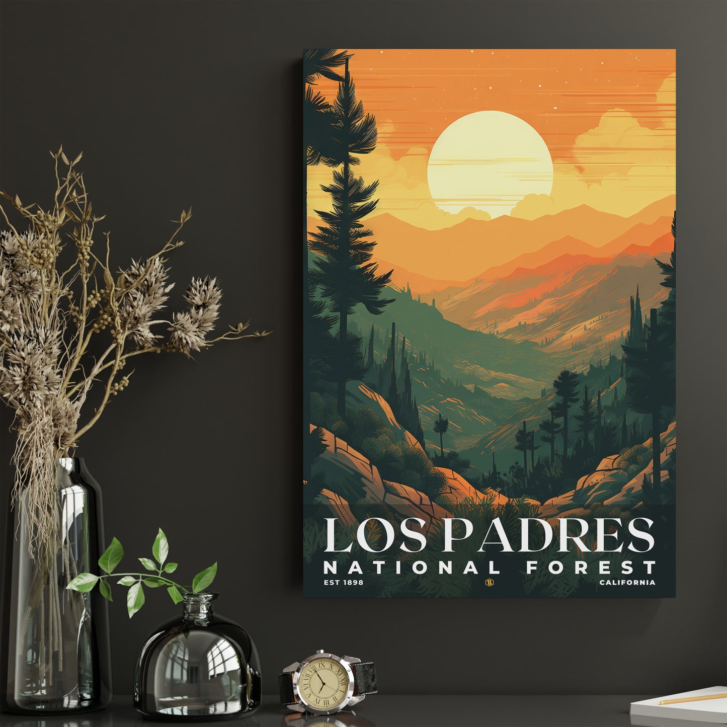 Los Padres National Forest Poster | S01
