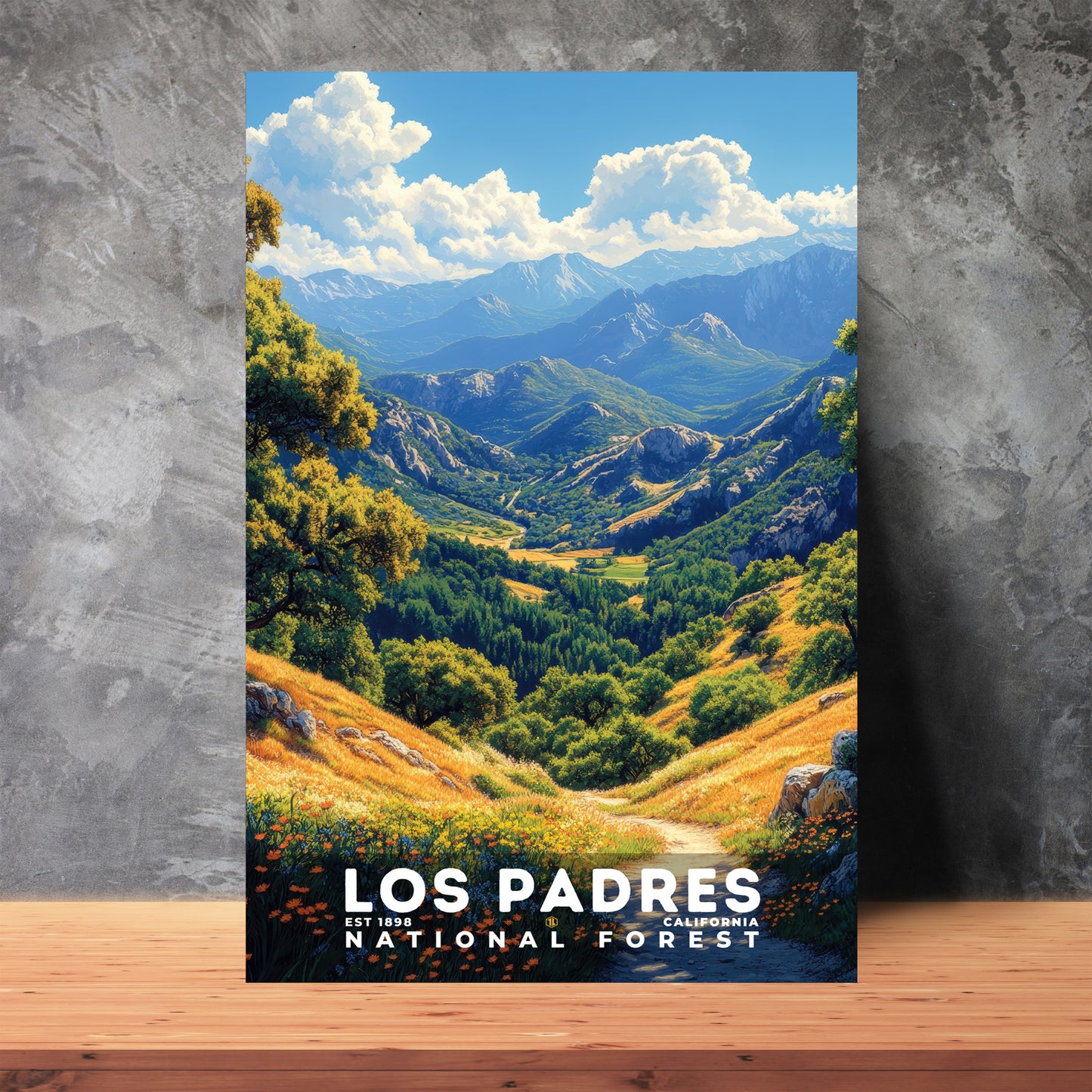 Los Padres National Forest Poster | S02