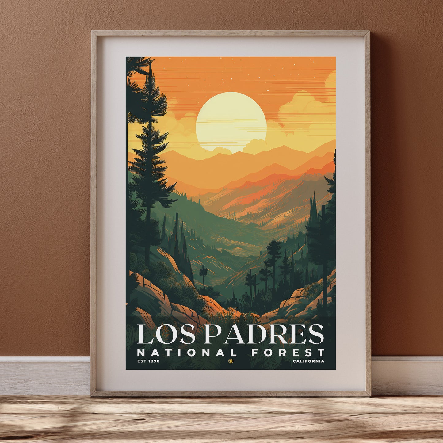 Los Padres National Forest Poster | S01