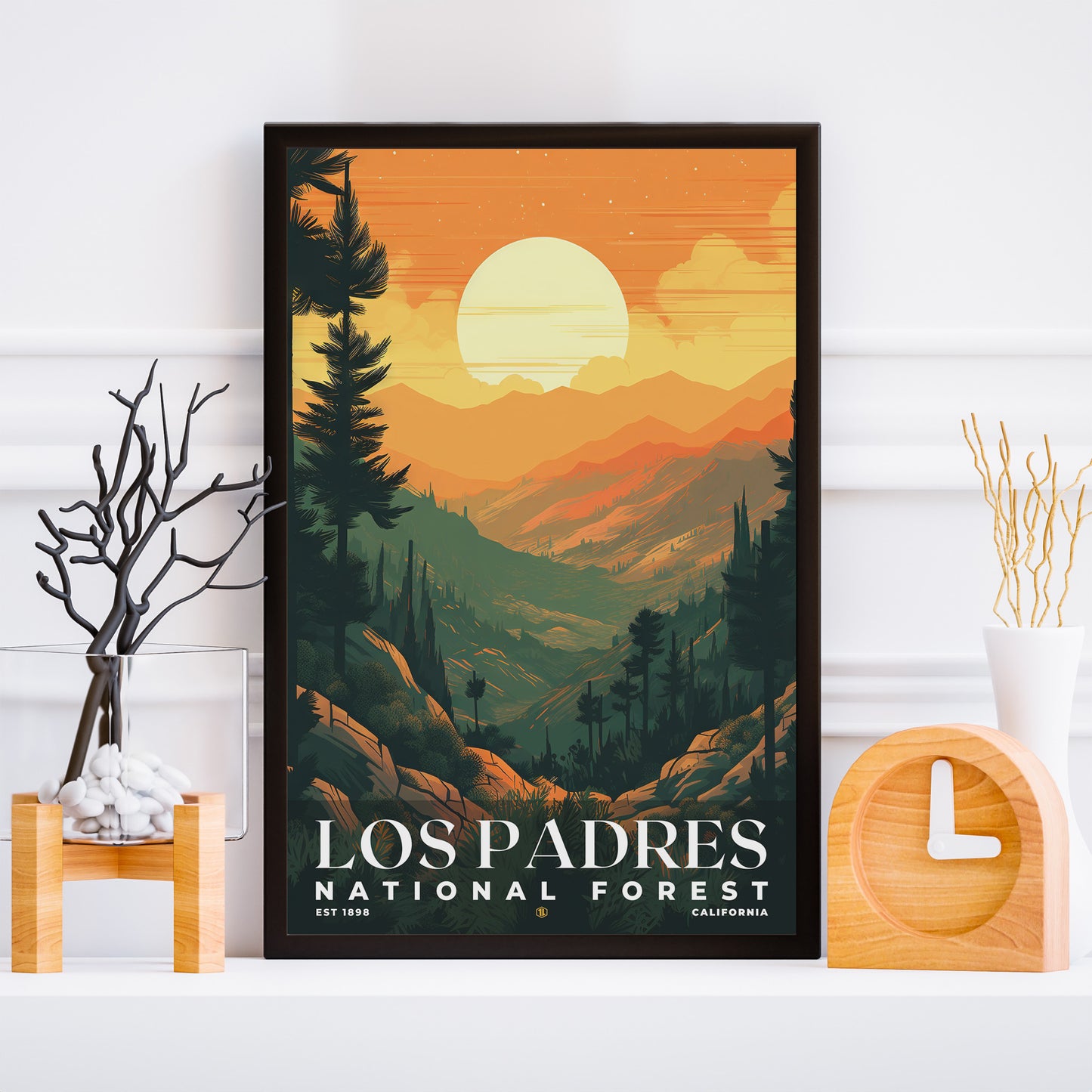 Los Padres National Forest Poster | S01