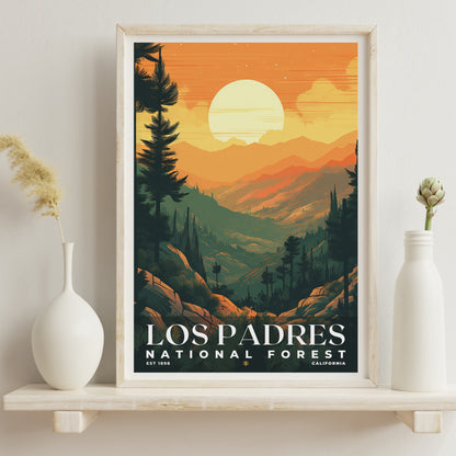 Los Padres National Forest Poster | S01
