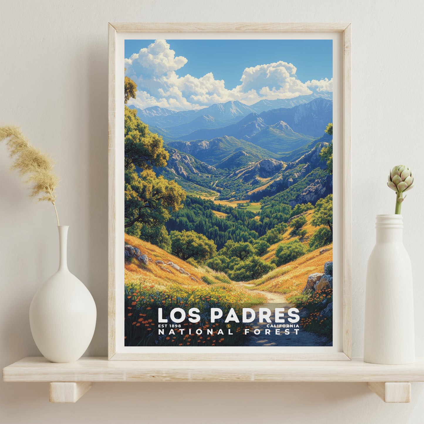 Los Padres National Forest Poster | S02