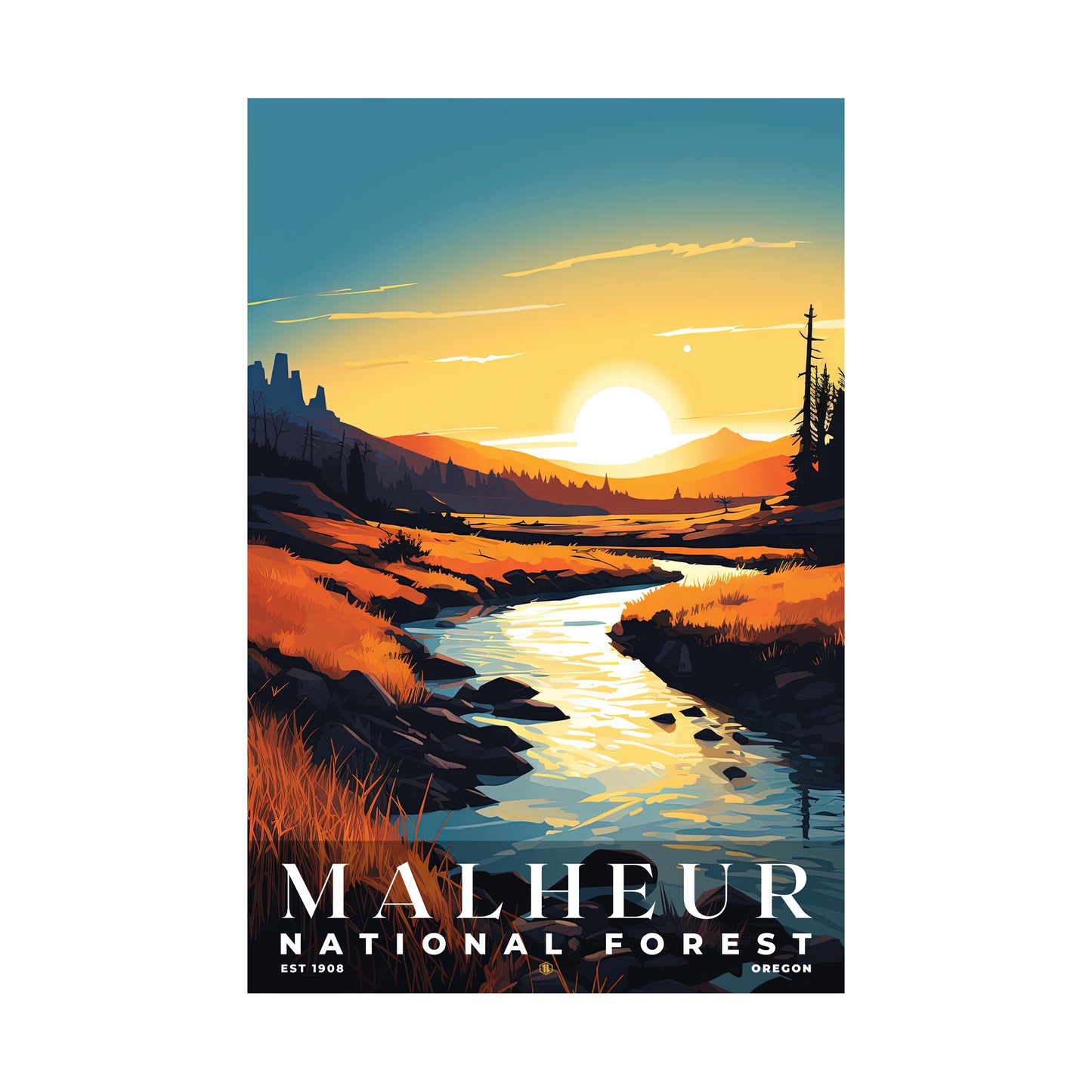 Malheur National Forest Poster | S01