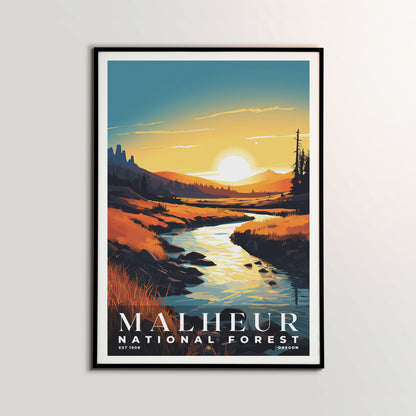 Malheur National Forest Poster | S01