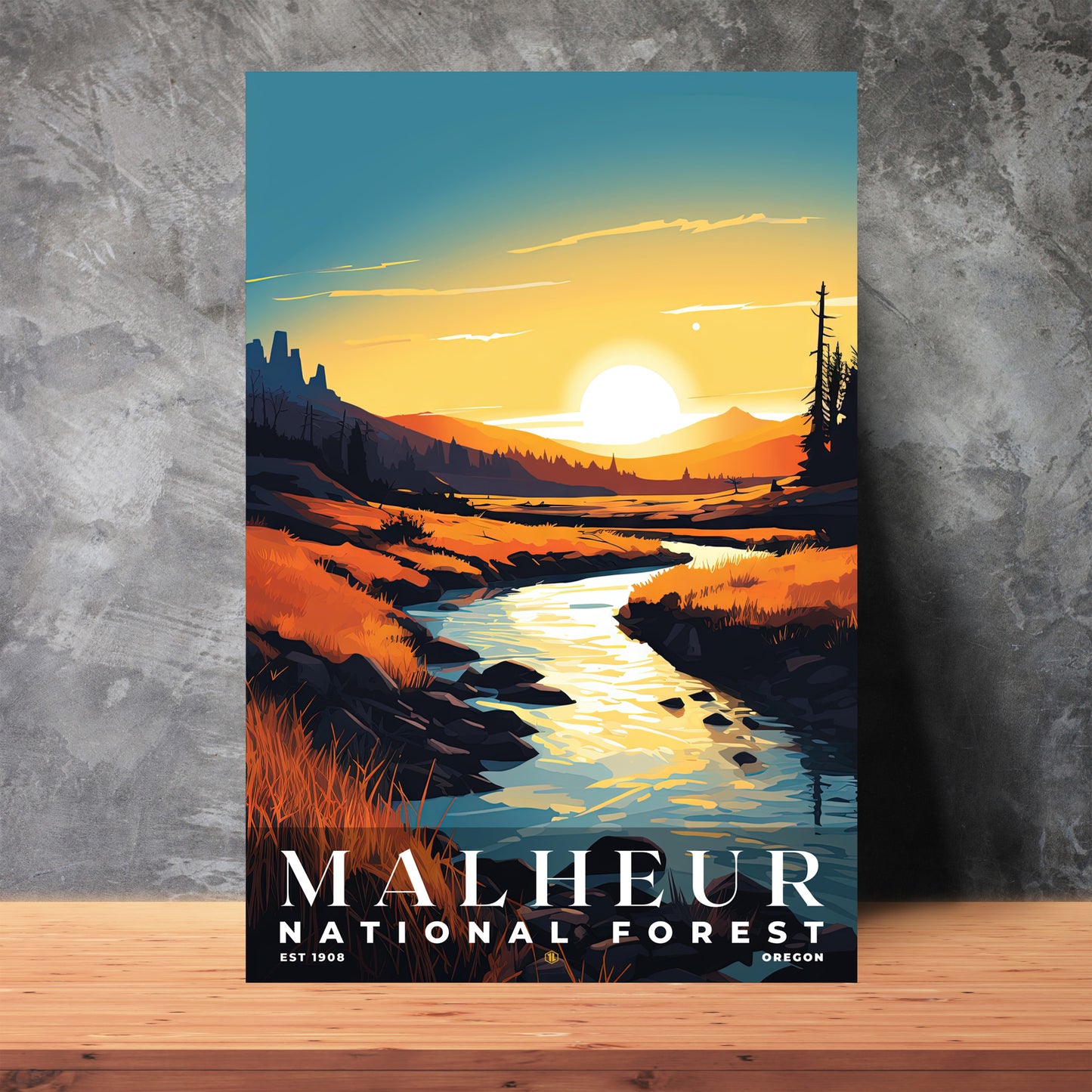 Malheur National Forest Poster | S01