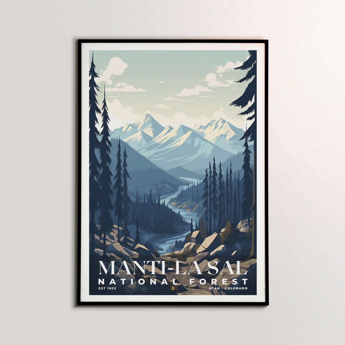 Manti-La Sal National Forest Poster | S01