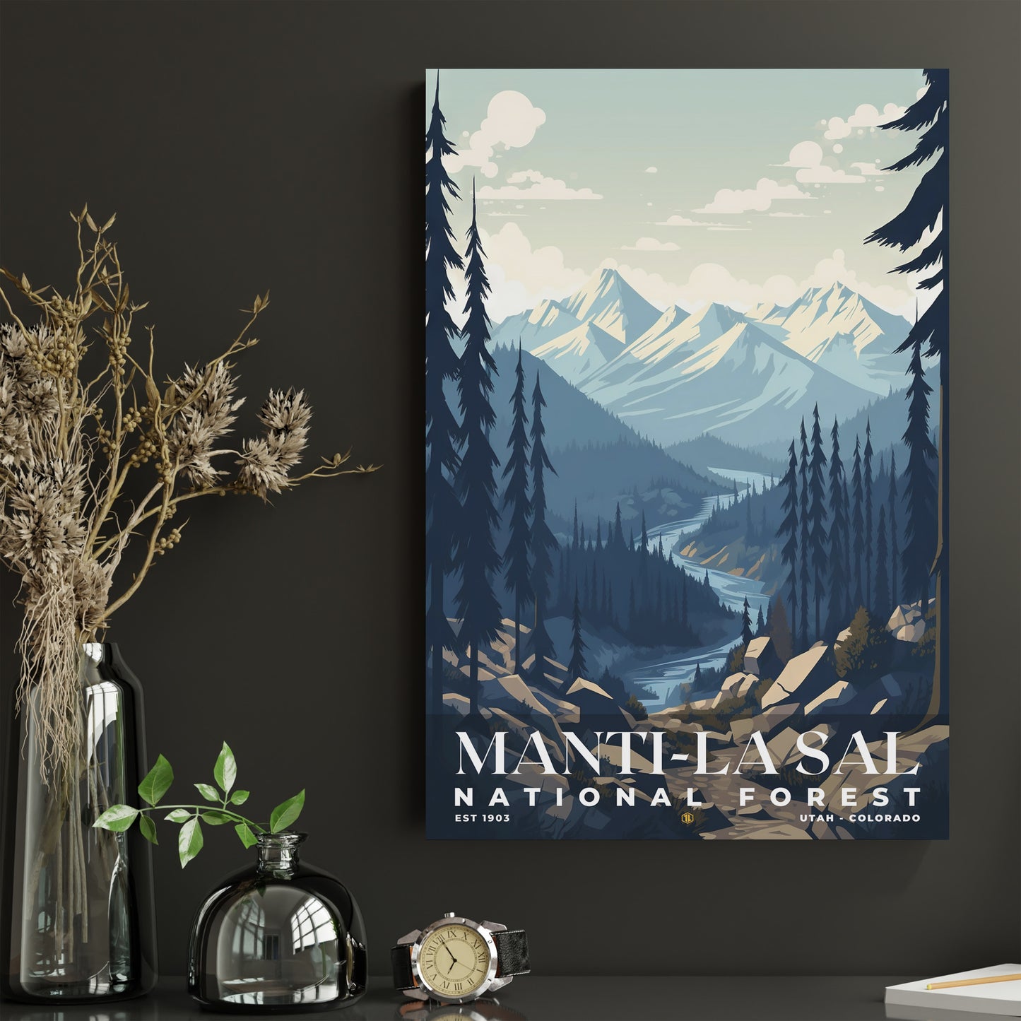 Manti-La Sal National Forest Poster | S01