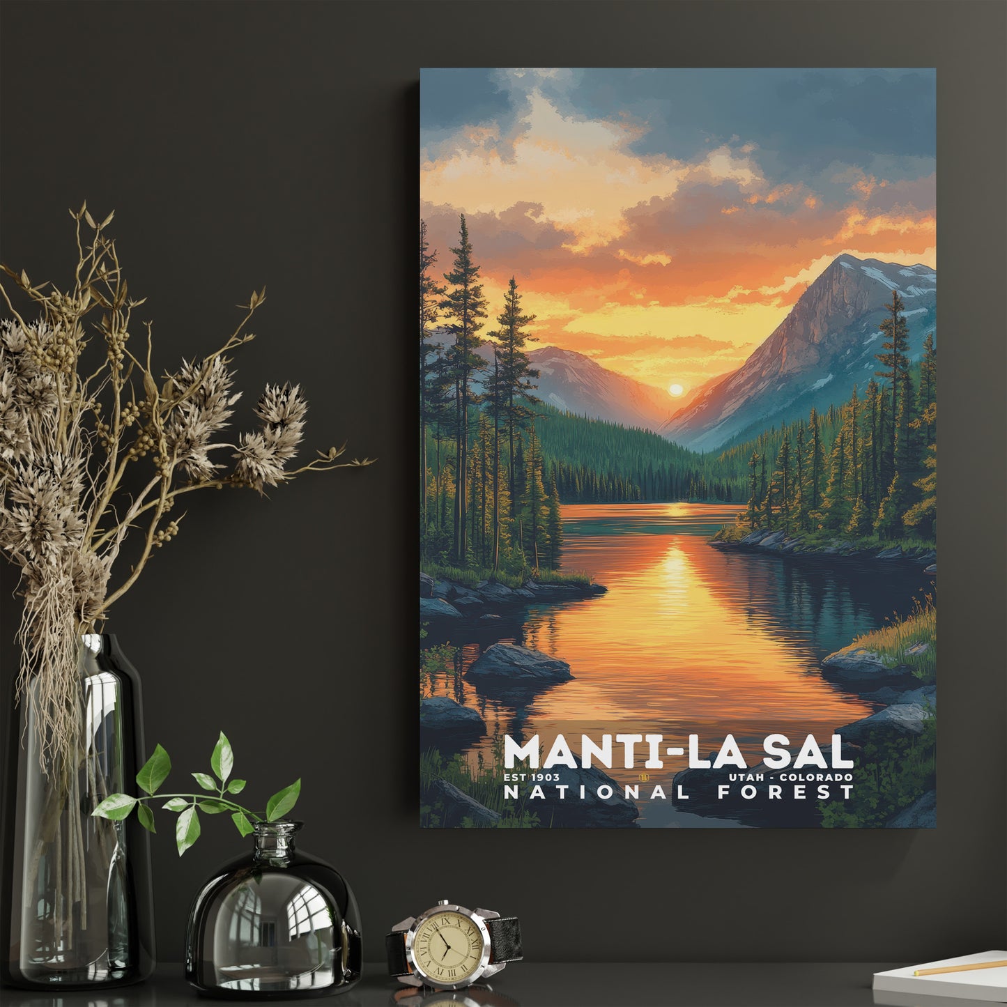 Manti-La Sal National Forest Poster | S02