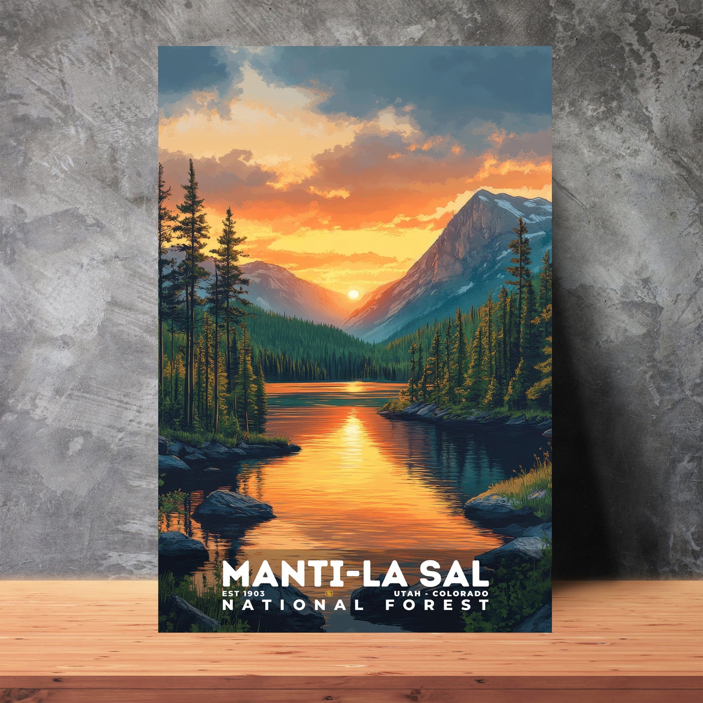 Manti-La Sal National Forest Poster | S02