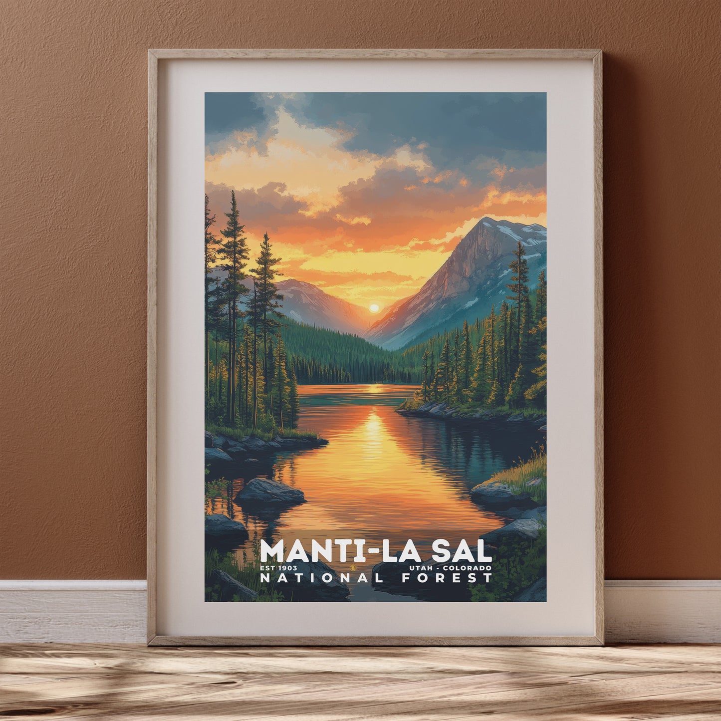 Manti-La Sal National Forest Poster | S02