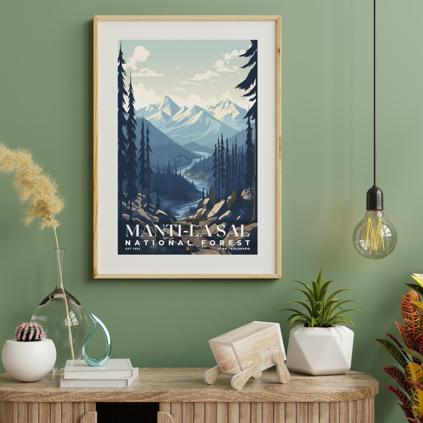 Manti-La Sal National Forest Poster | S01