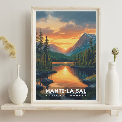 Manti-La Sal National Forest Poster | S02