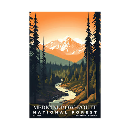 Medicine Bow-Routt National Forest Poster | S01