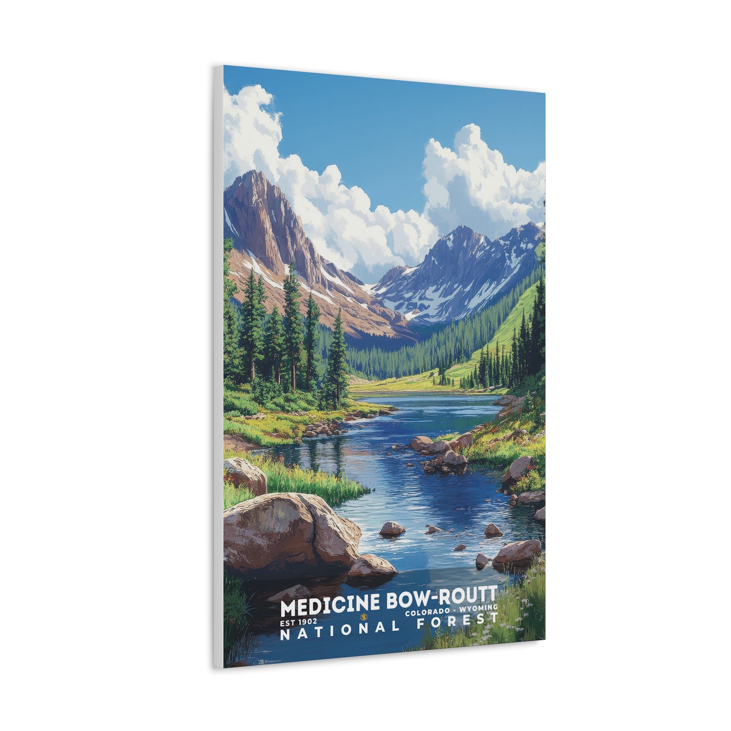 Medicine Bow-Routt National Forest Poster | S02