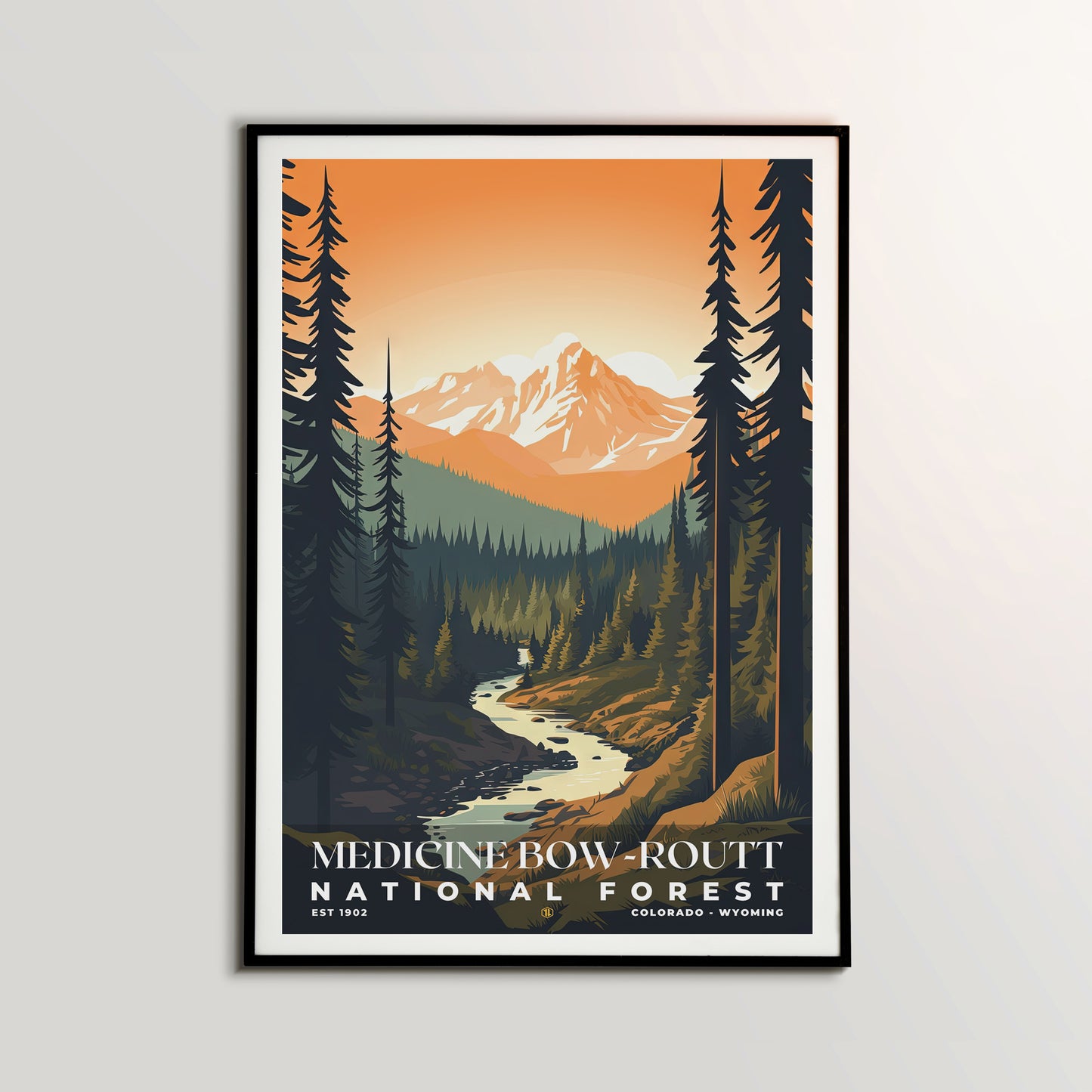Medicine Bow-Routt National Forest Poster | S01