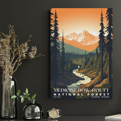 Medicine Bow-Routt National Forest Poster | S01