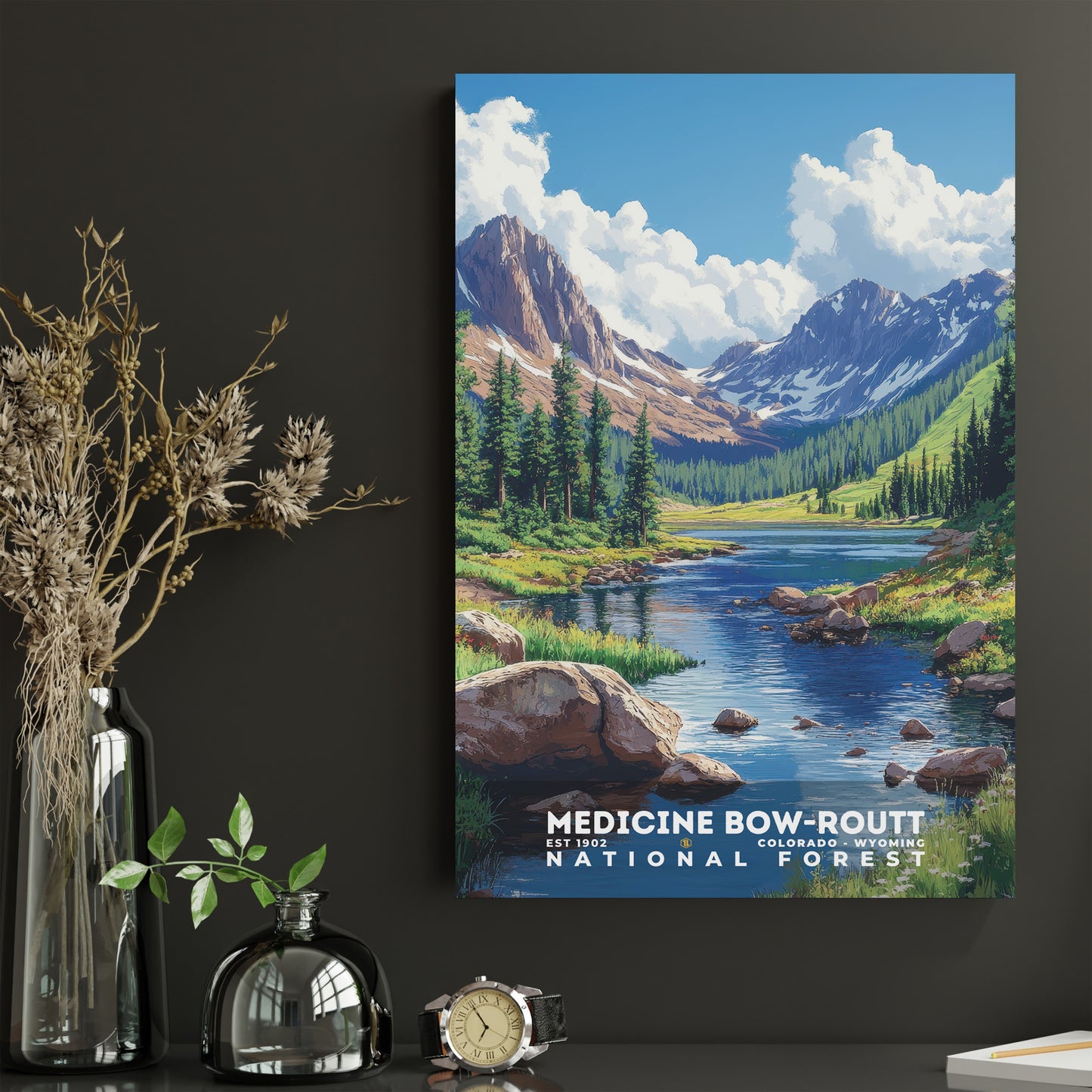 Medicine Bow-Routt National Forest Poster | S02