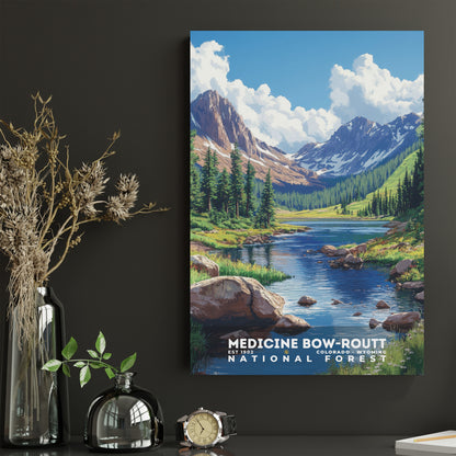 Medicine Bow-Routt National Forest Poster | S02