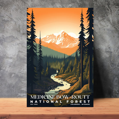 Medicine Bow-Routt National Forest Poster | S01