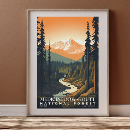 Medicine Bow-Routt National Forest Poster | S01