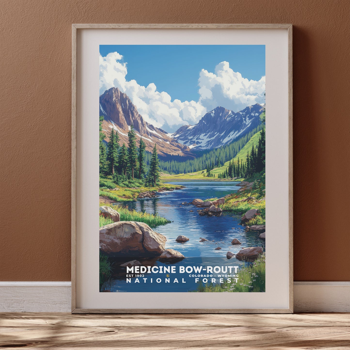 Medicine Bow-Routt National Forest Poster | S02