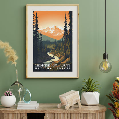 Medicine Bow-Routt National Forest Poster | S01