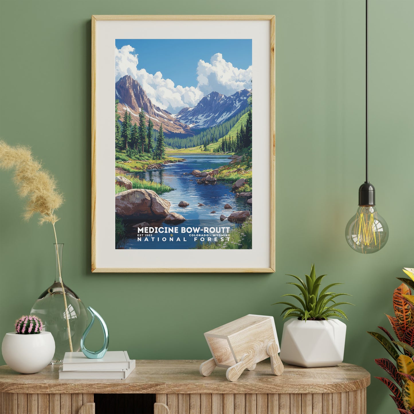 Medicine Bow-Routt National Forest Poster | S02