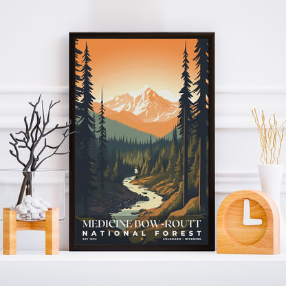 Medicine Bow-Routt National Forest Poster | S01