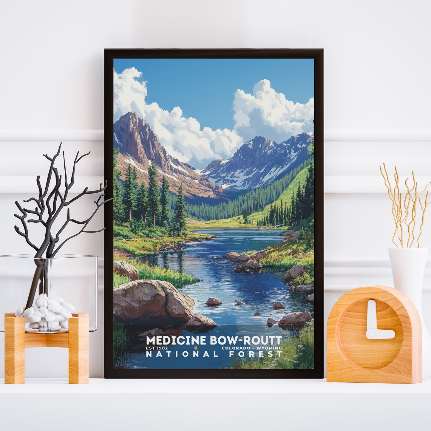 Medicine Bow-Routt National Forest Poster | S02
