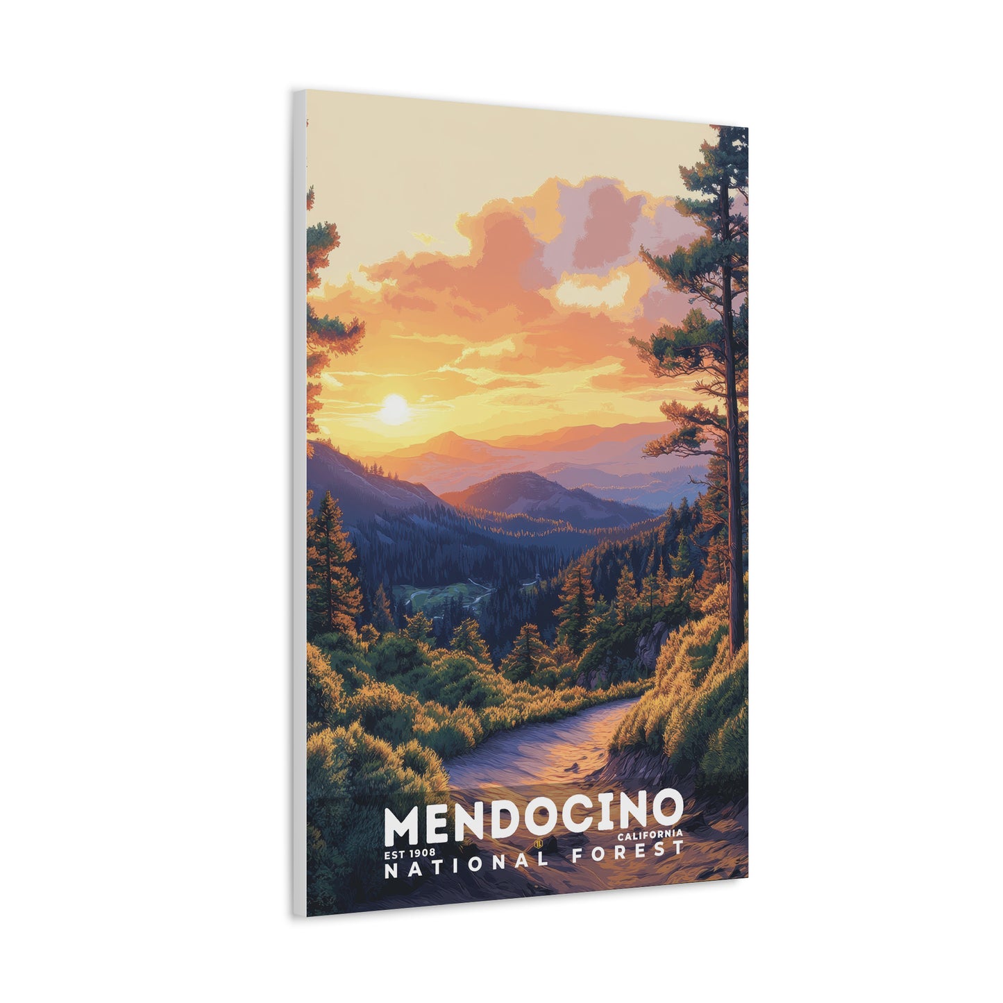 Mendocino National Forest Poster | S02