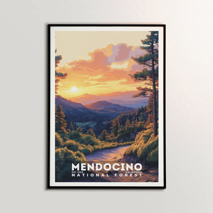 Mendocino National Forest Poster | S02
