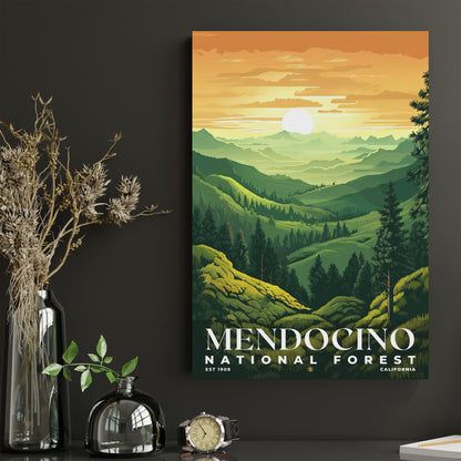 Mendocino National Forest Poster | S01