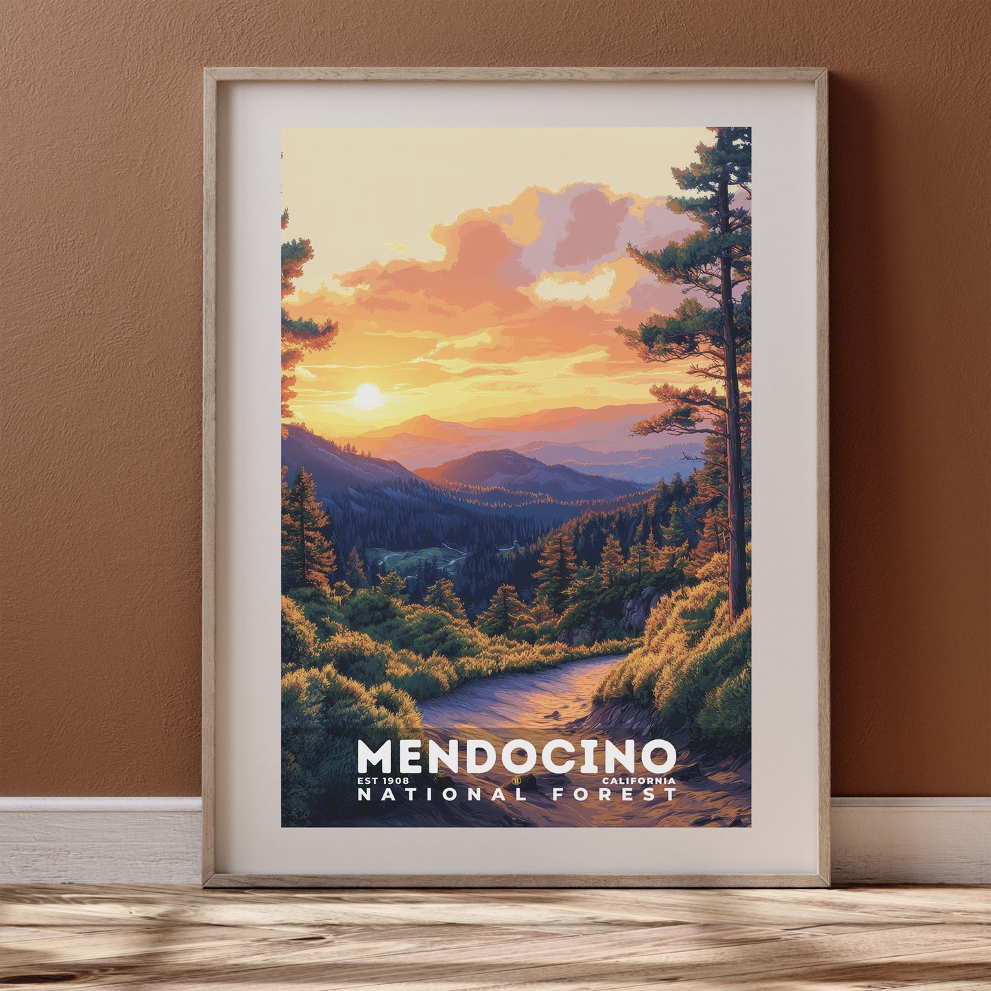 Mendocino National Forest Poster | S02