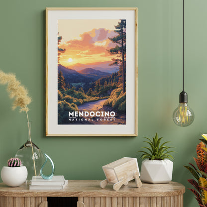 Mendocino National Forest Poster | S02