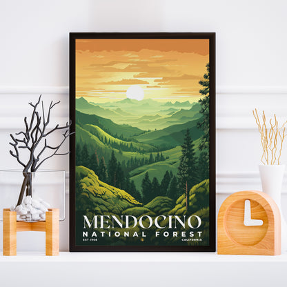 Mendocino National Forest Poster | S01