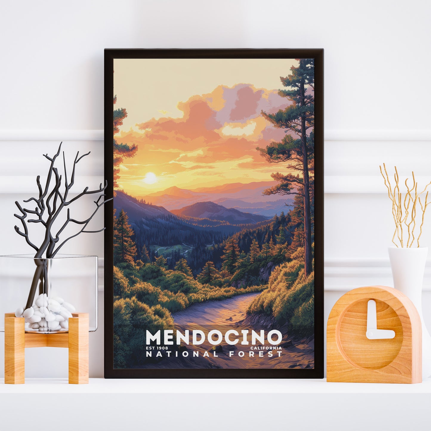Mendocino National Forest Poster | S02