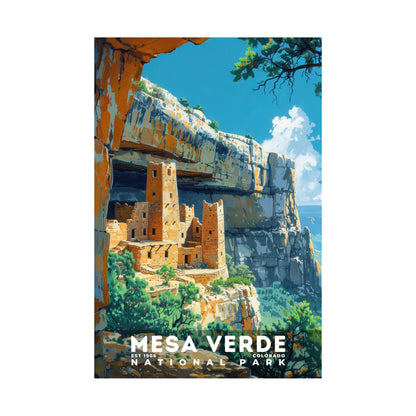 Mesa Verde National Park Poster | S13