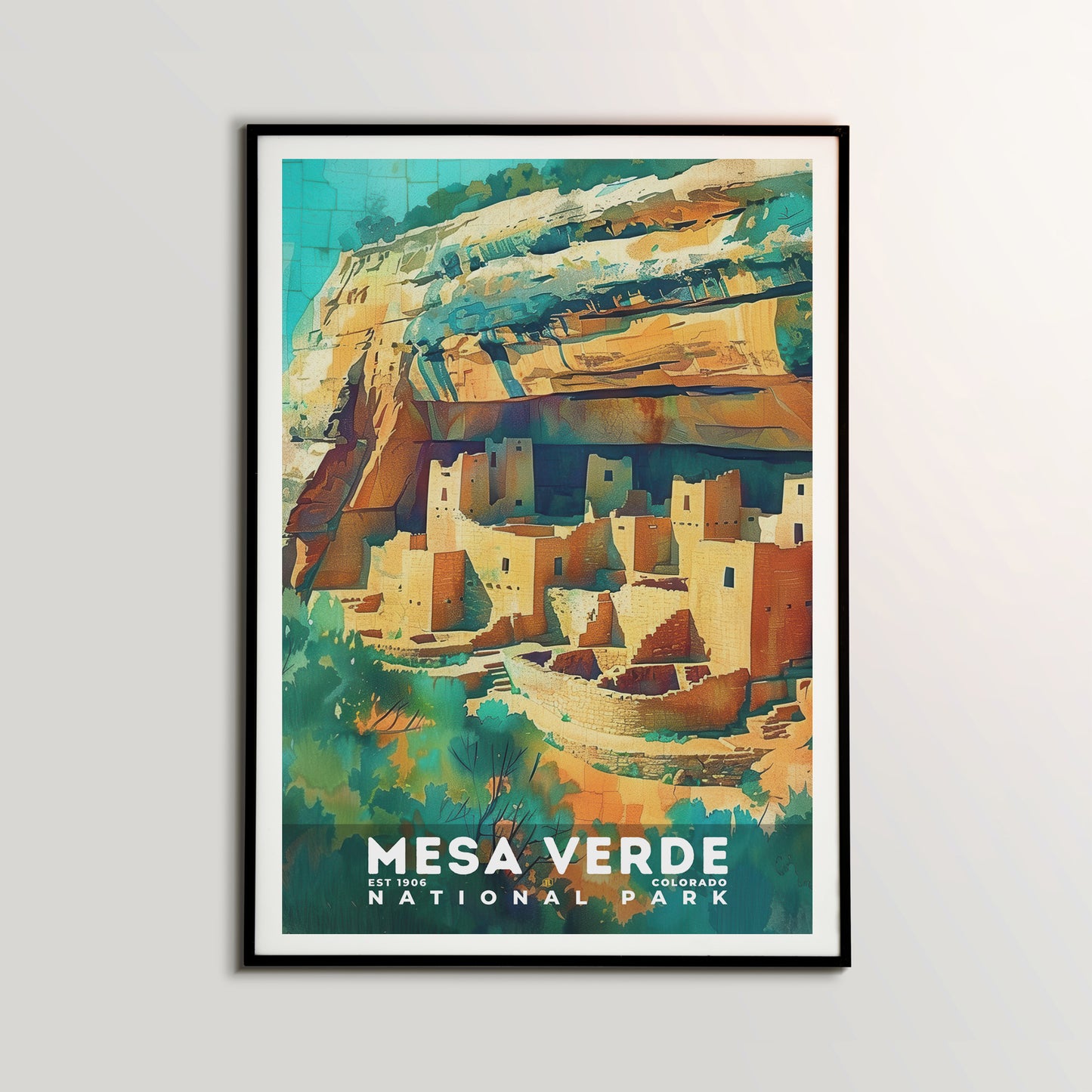 Mesa Verde National Park Poster | S11