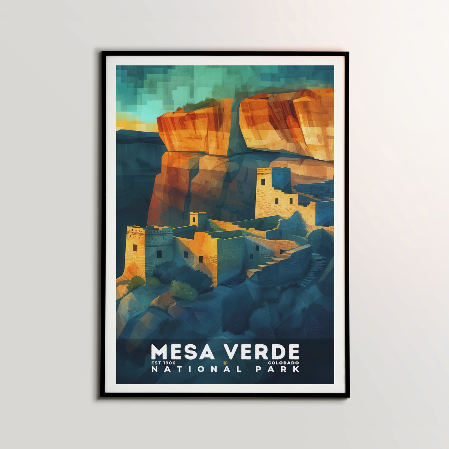 Mesa Verde National Park Poster | S20
