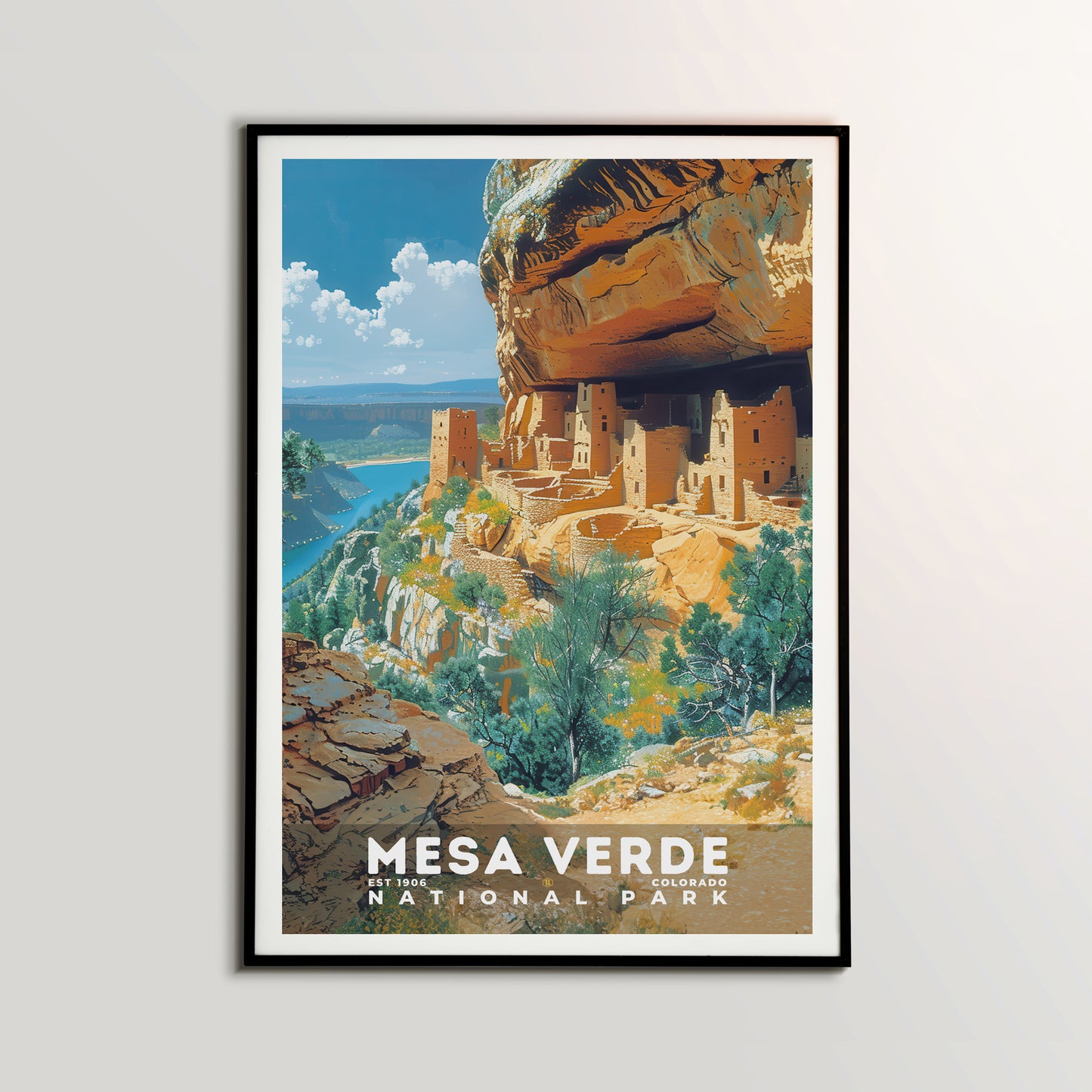 Mesa Verde National Park Poster | S18