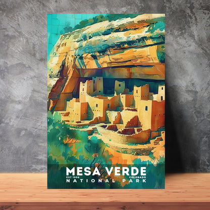 Mesa Verde National Park Poster | S11