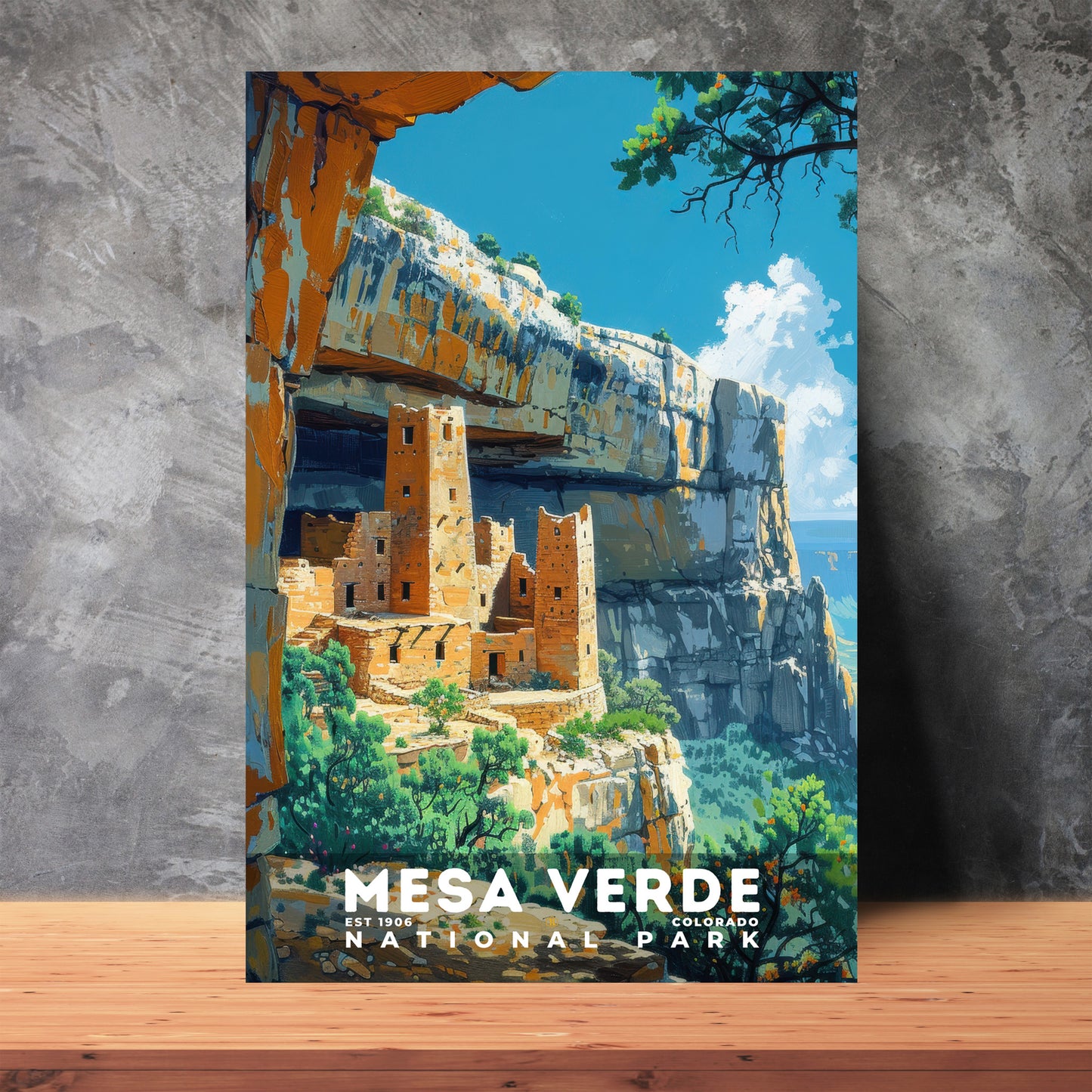 Mesa Verde National Park Poster | S13