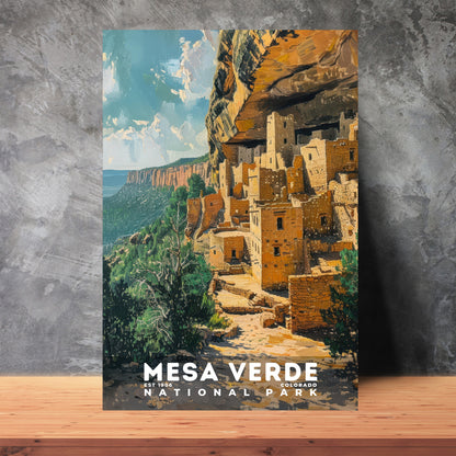 Mesa Verde National Park Poster | S14