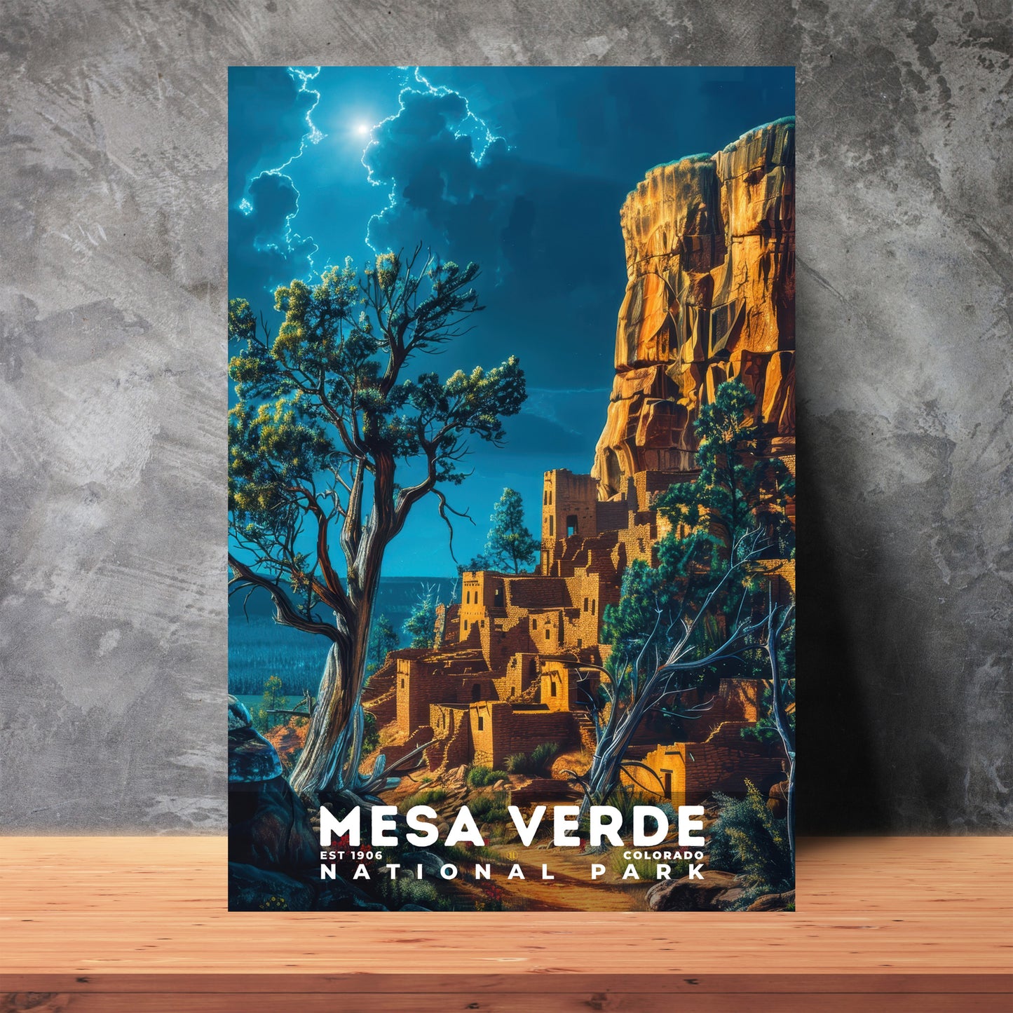 Mesa Verde National Park Poster | S16