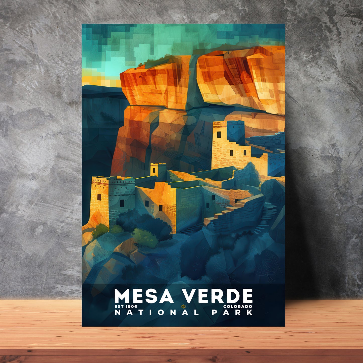 Mesa Verde National Park Poster | S20