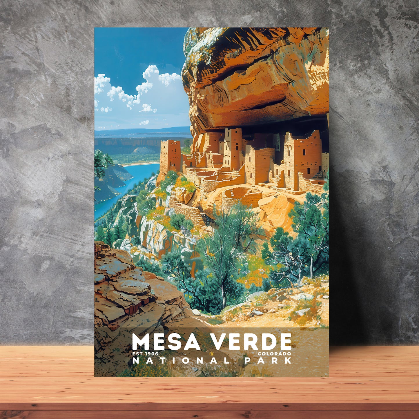 Mesa Verde National Park Poster | S18