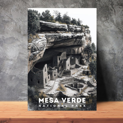 Mesa Verde National Park Poster | S17