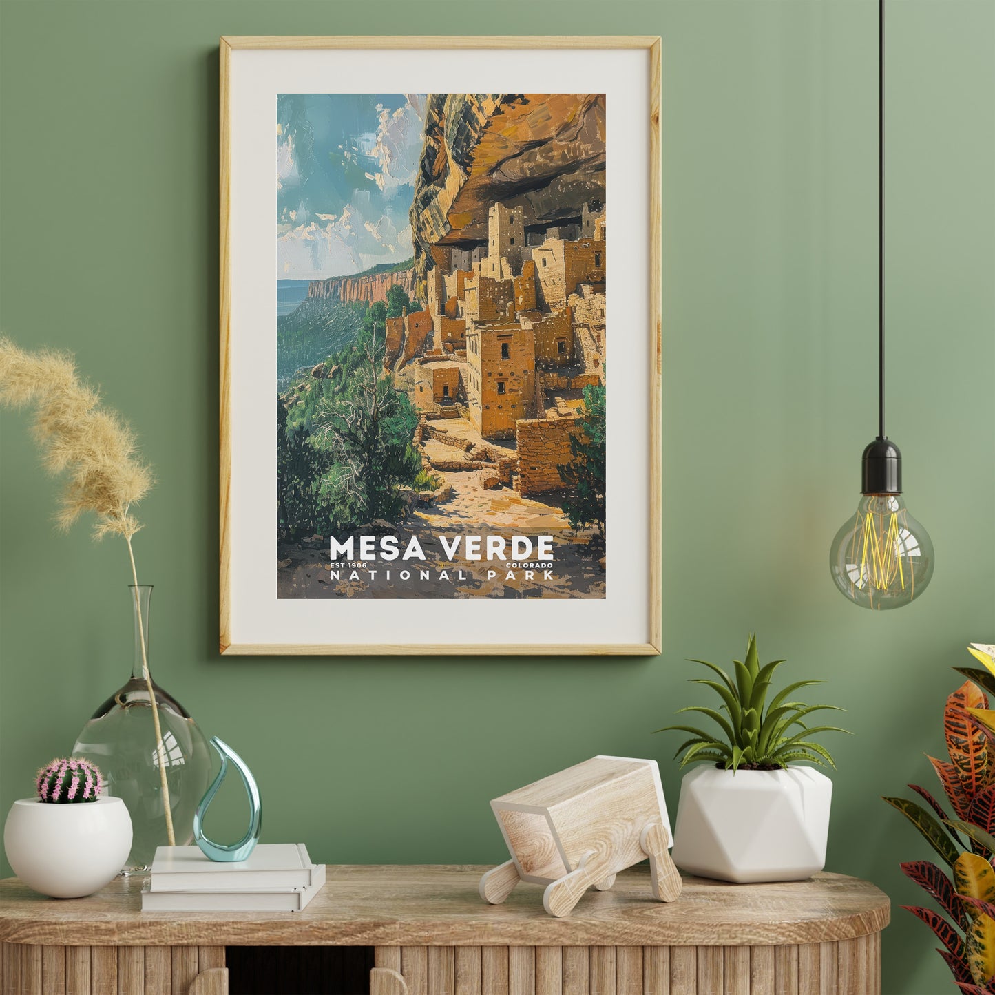 Mesa Verde National Park Poster | S14