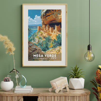 Mesa Verde National Park Poster | S18