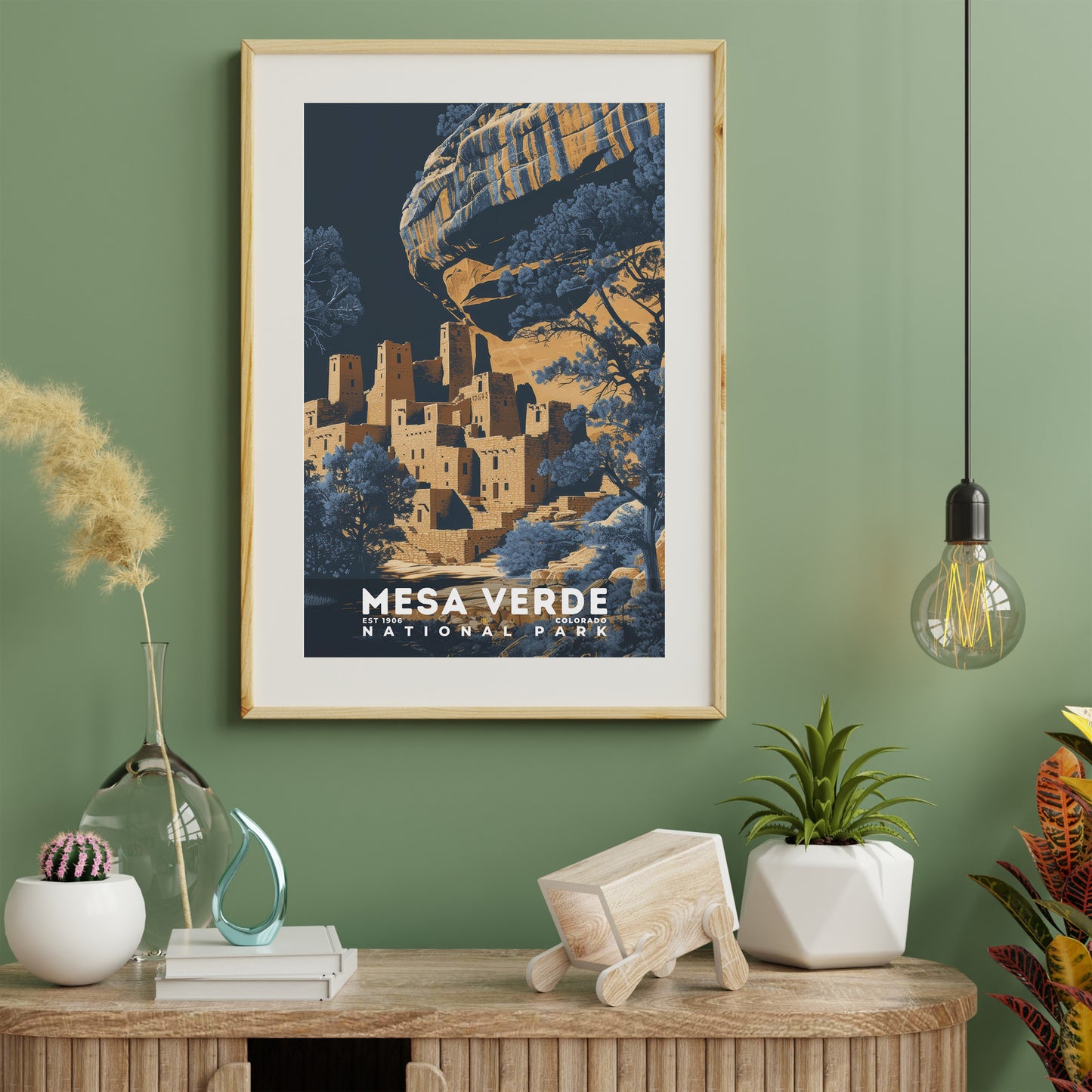 Mesa Verde National Park Poster | S19